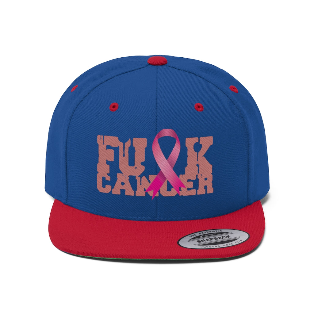 F$%# Cancer flat bill hat