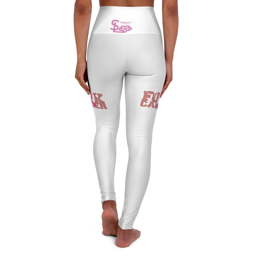 Strange Luv F@#$% Cancer Leggings