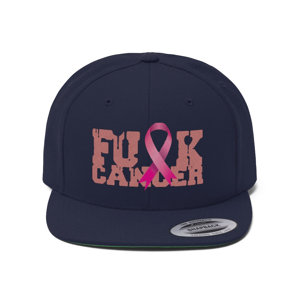 F$%# Cancer flat bill hat