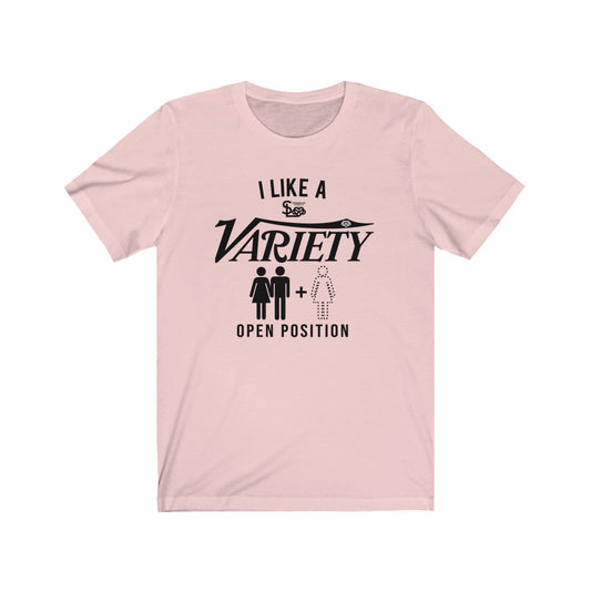 Strange Luv Clothing I like Variety Tee